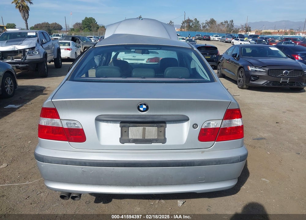 2004 BMW 325I VIN: WBAAZ33494KP83238