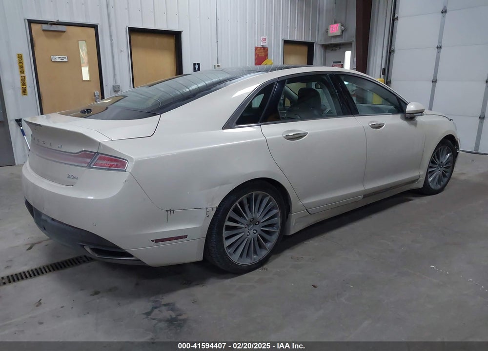 2015 LINCOLN MKZ HYBRID VIN: 3LN6L2LU1FR604978