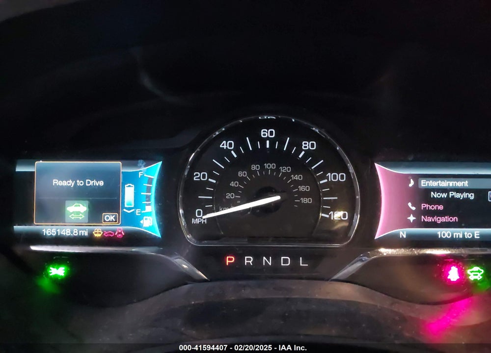 2015 LINCOLN MKZ HYBRID VIN: 3LN6L2LU1FR604978