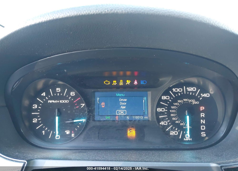 2014 FORD EDGE VIN: 2FMDK3GC0EBB12909