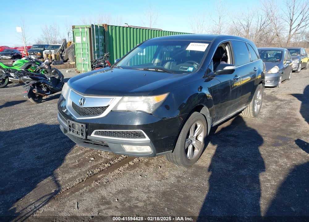 2010 ACURA MDX VIN: 2HNYD2H26AH502589