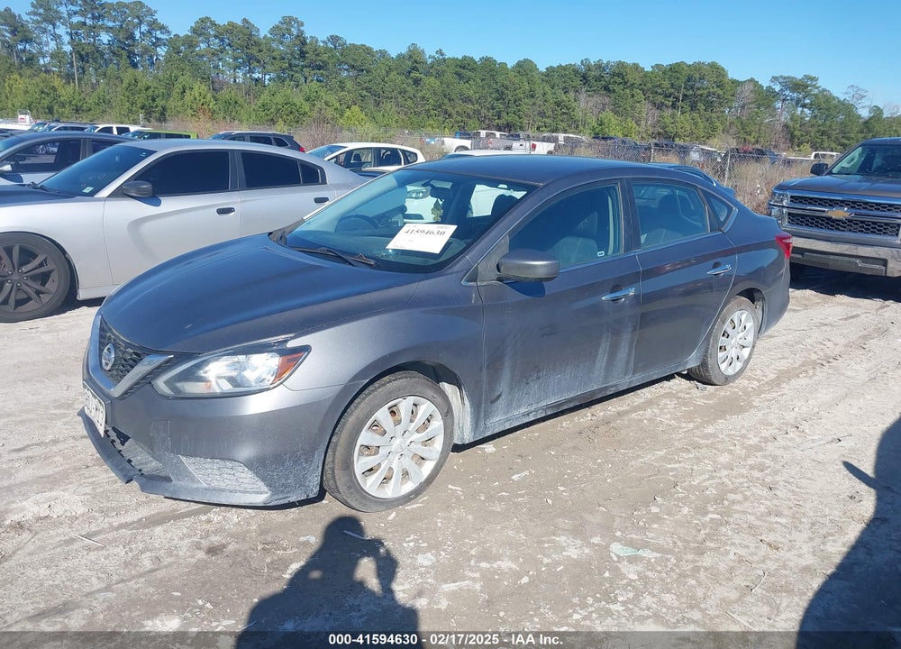 2016 NISSAN SENTRA VIN: 3N1AB7AP3GL659371