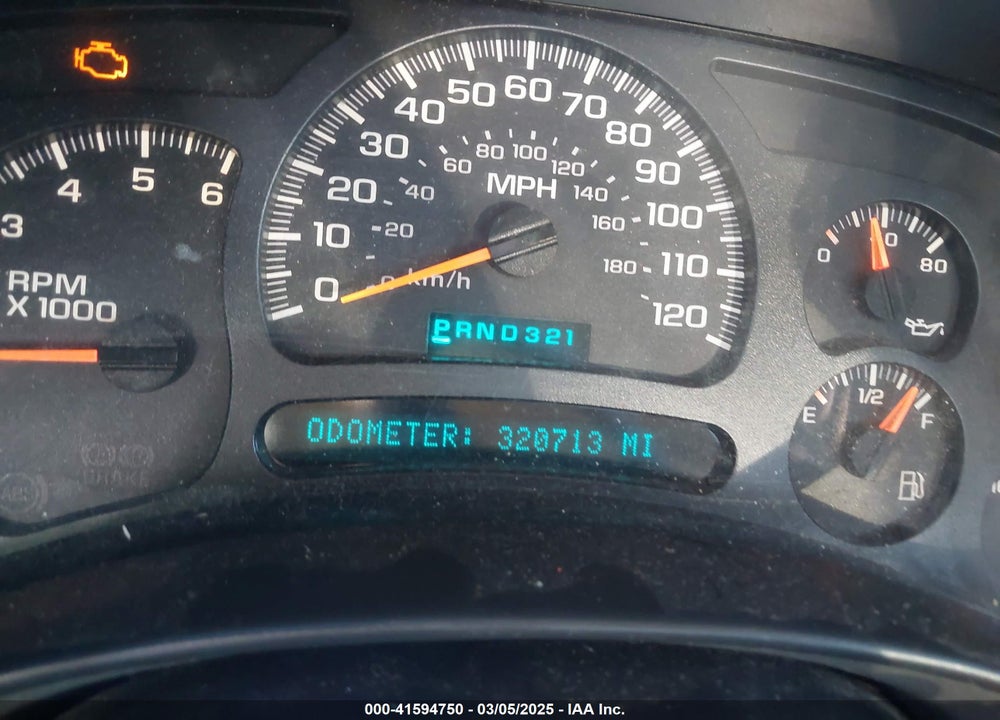 2005 CHEVROLET SILVERADO 2500HD LS VIN: 1GCHK23U25F839031