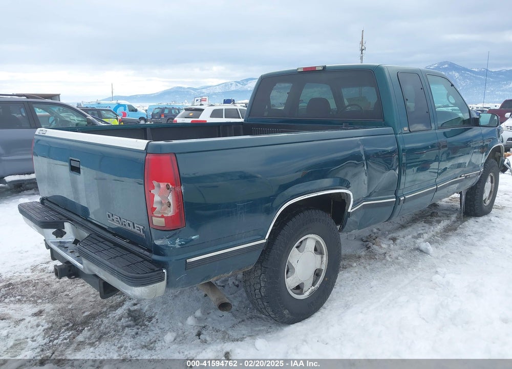 1998 CHEVROLET K1500 FLEETSIDE VIN: 1GCEK19R4WR149359