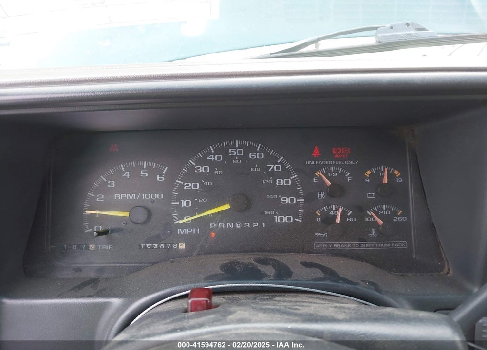 1998 CHEVROLET K1500 FLEETSIDE VIN: 1GCEK19R4WR149359