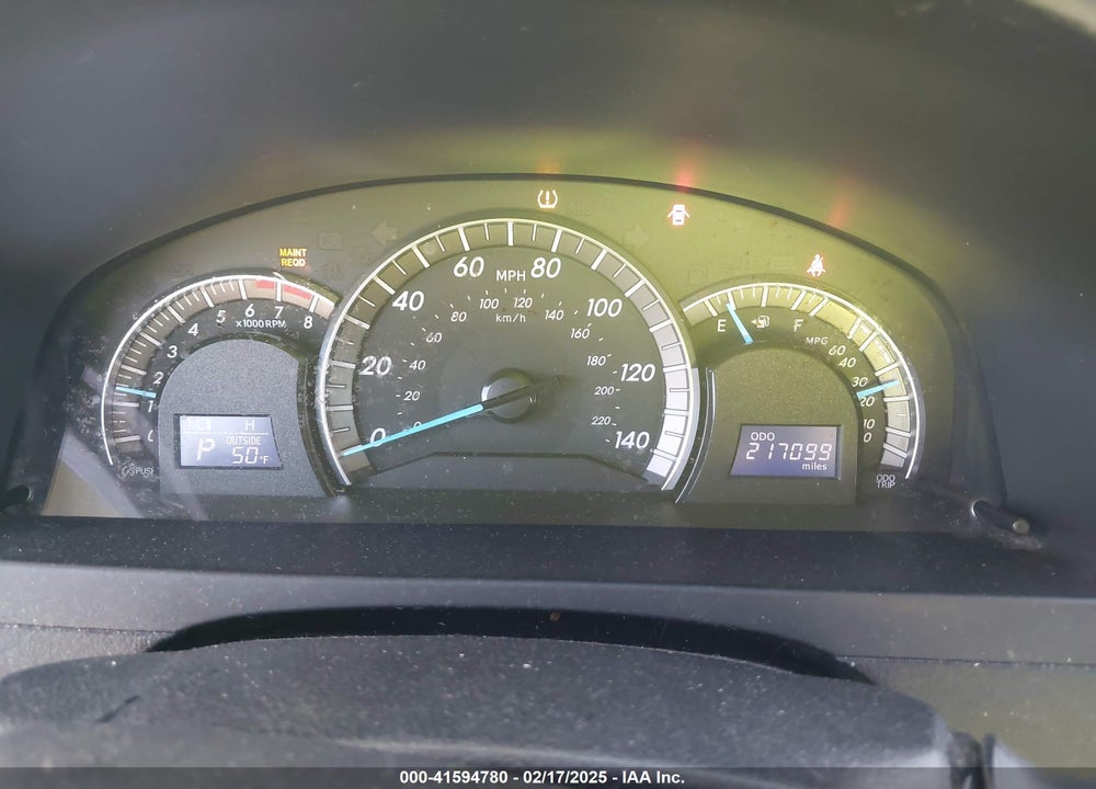 2012 TOYOTA CAMRY VIN: 4T1BF1FK4CU612636