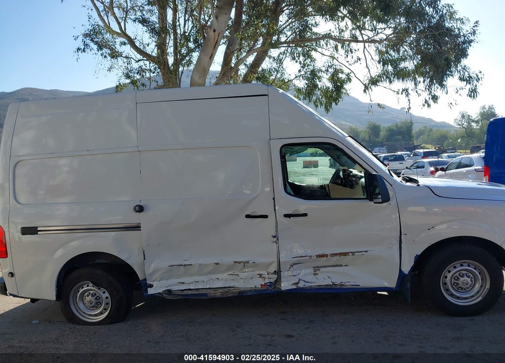 2021 NISSAN NV CARGO NV2500 HD S HIGH ROOF V6 VIN: 1N6BF0LY4MN809807