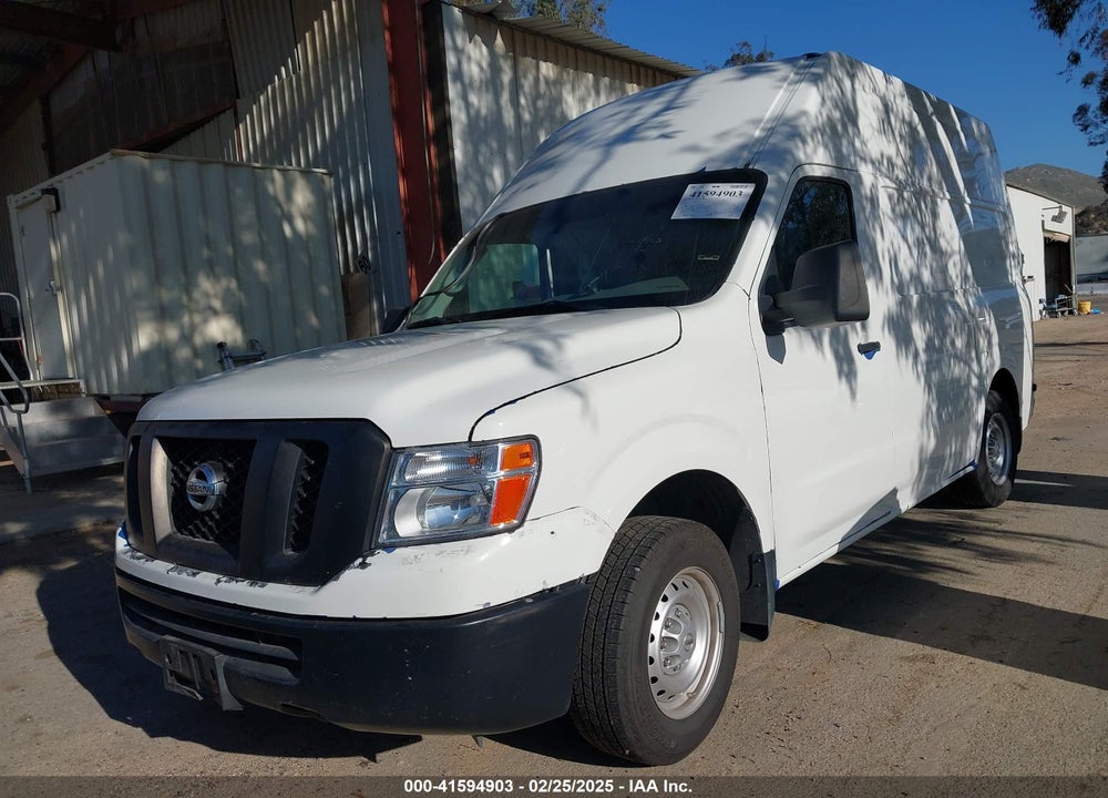 2021 NISSAN NV CARGO NV2500 HD S HIGH ROOF V6 VIN: 1N6BF0LY4MN809807