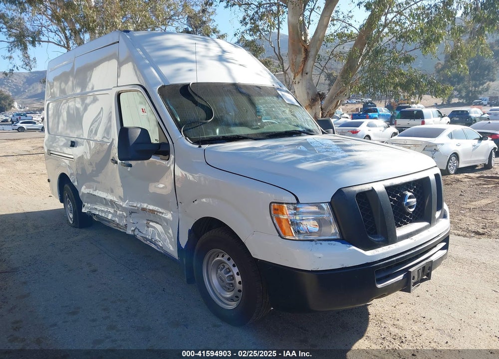 2021 NISSAN NV CARGO NV2500 HD S HIGH ROOF V6 VIN: 1N6BF0LY4MN809807