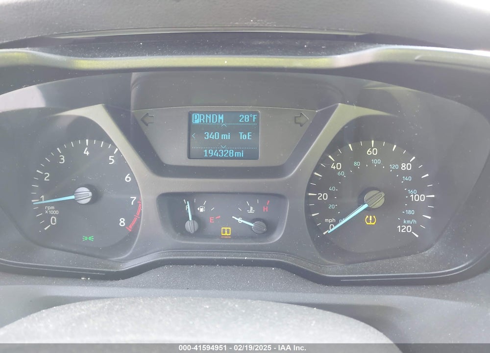 2016 FORD TRANSIT-150 VIN: 1FTYE1YM5GKB51822