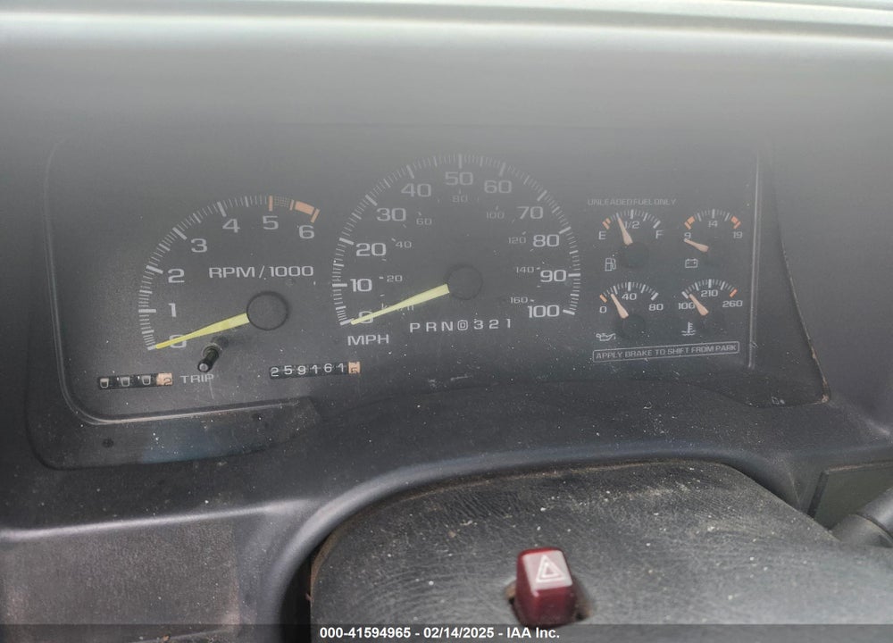 1996 GMC SIERRA VIN: 1GDGC34R1TZ531834
