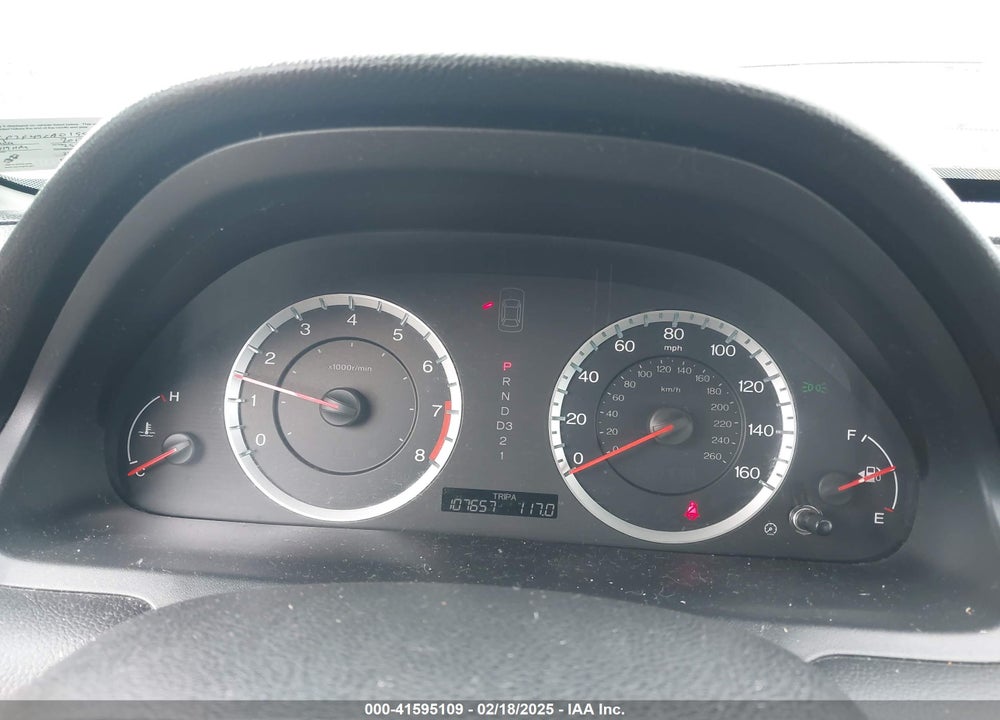 2012 HONDA ACCORD 2.4 LX-P VIN: 1HGCP2F49CA019807