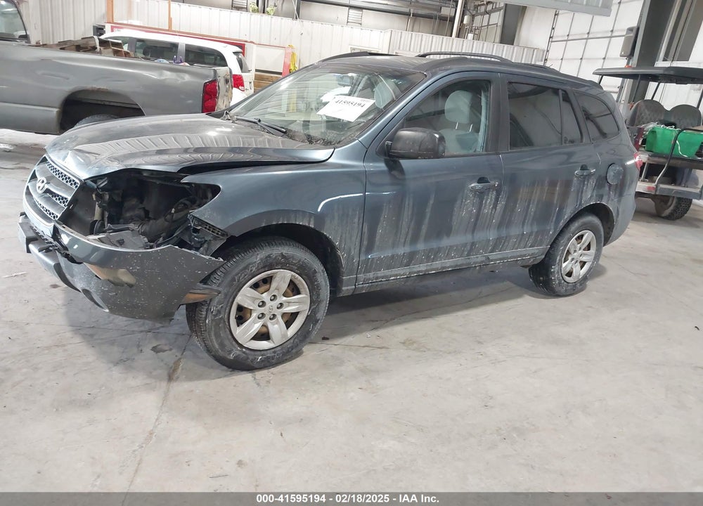 2009 HYUNDAI SANTA FE GLS VIN: 5NMSG73D79H229834