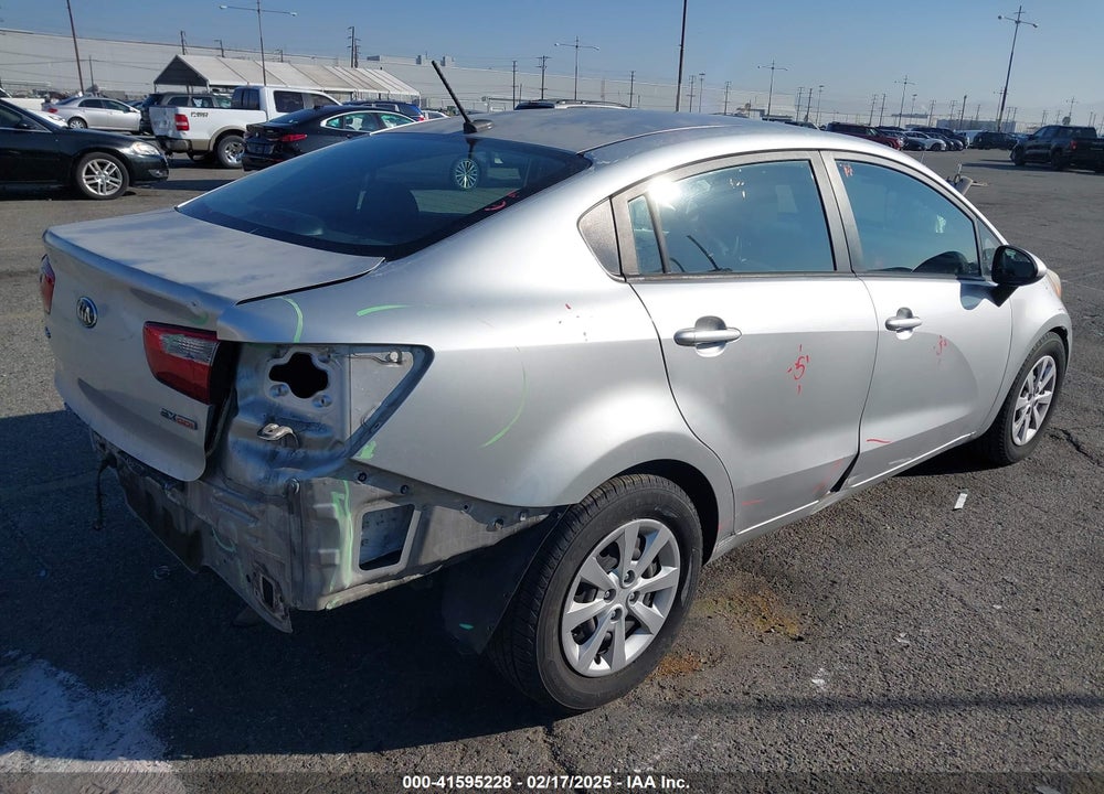2015 KIA RIO VIN: KNADN4A34F6458243