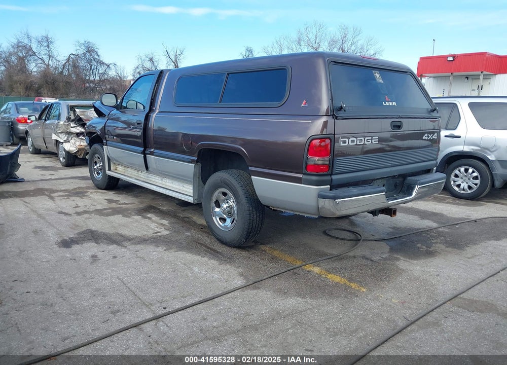 1998 DODGE RAM 1500 VIN: 3B7HF16Z9WM220840