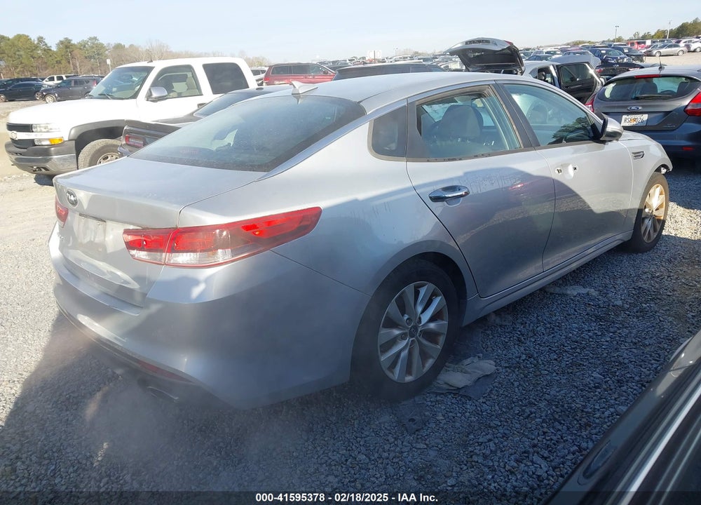 2016 KIA OPTIMA VIN: 5XXGT4L36GG060456