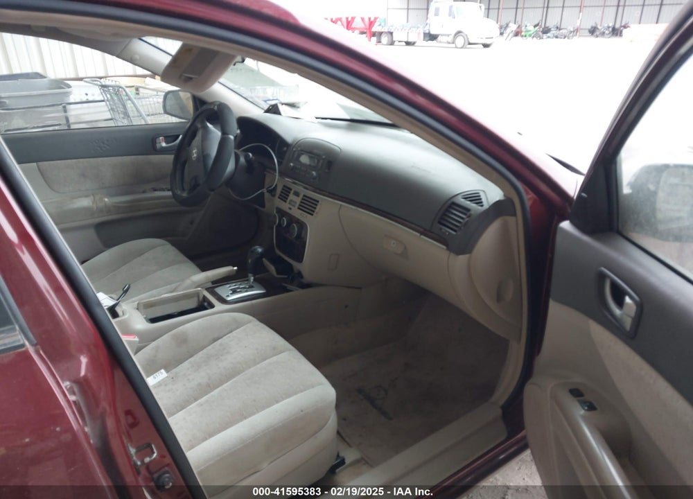 2007 HYUNDAI SONATA VIN: 5NPET46C67H257859