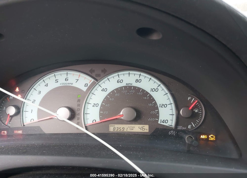 2008 TOYOTA CAMRY SE VIN: 4T1BE46K98U787542