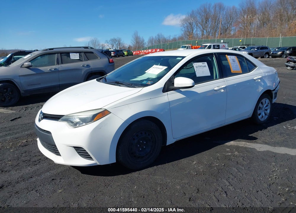 2014 TOYOTA COROLLA VIN: 5YFBURHEXEP082396