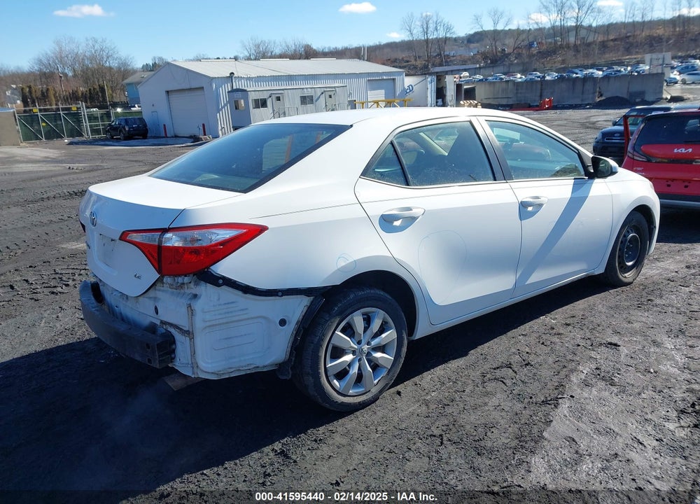 2014 TOYOTA COROLLA VIN: 5YFBURHEXEP082396