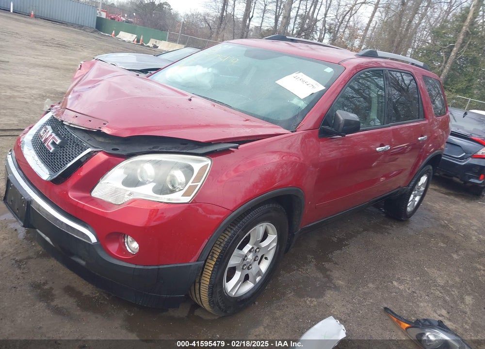 2012 GMC ACADIA SLE VIN: 1GKKRPED5CJ155536