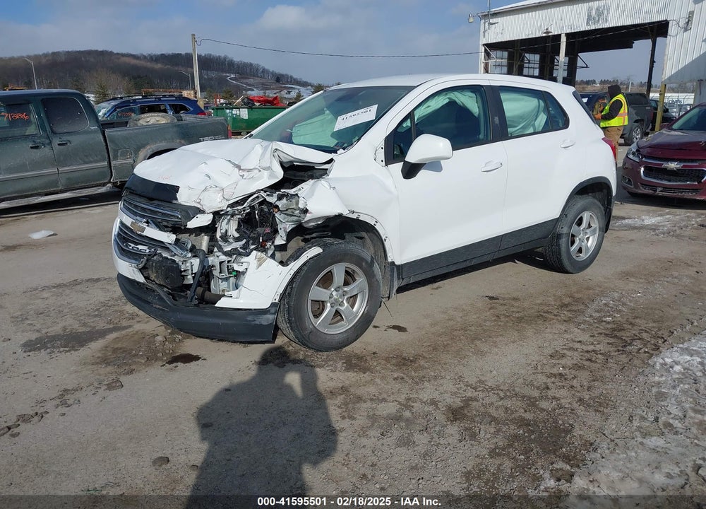 2016 CHEVROLET TRAX 1LS VIN: 3GNCJNSB2GL182925