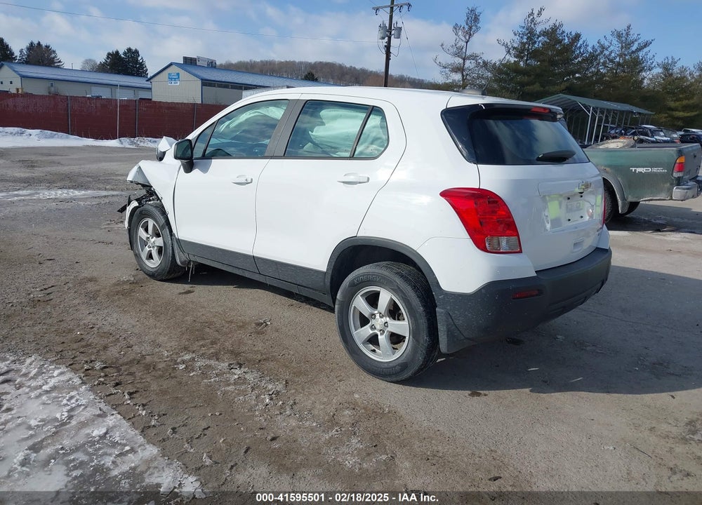 2016 CHEVROLET TRAX 1LS VIN: 3GNCJNSB2GL182925