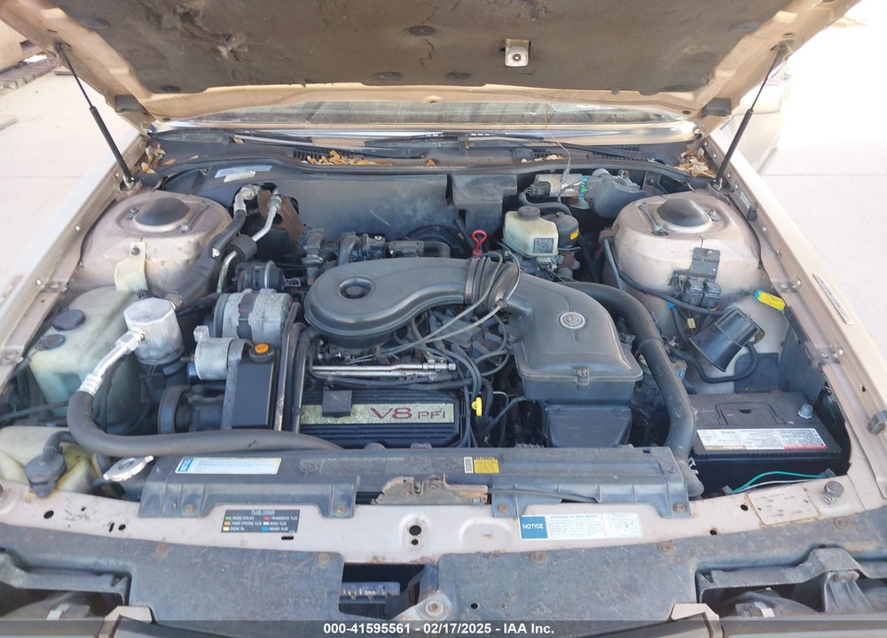 1990 CADILLAC DEVILLE VIN: 1G6CD5333L4369147