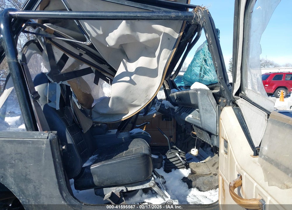 1991 JEEP WRANGLER / YJ S VIN: 2J4FY19P1MJ154813