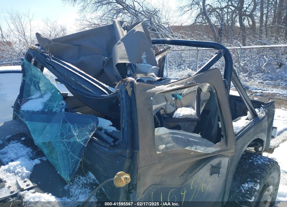 1991 JEEP WRANGLER / YJ S VIN: 2J4FY19P1MJ154813