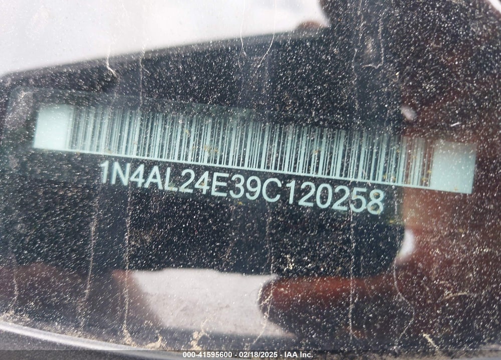 2009 NISSAN ALTIMA VIN: 1N4AL24E39C120258