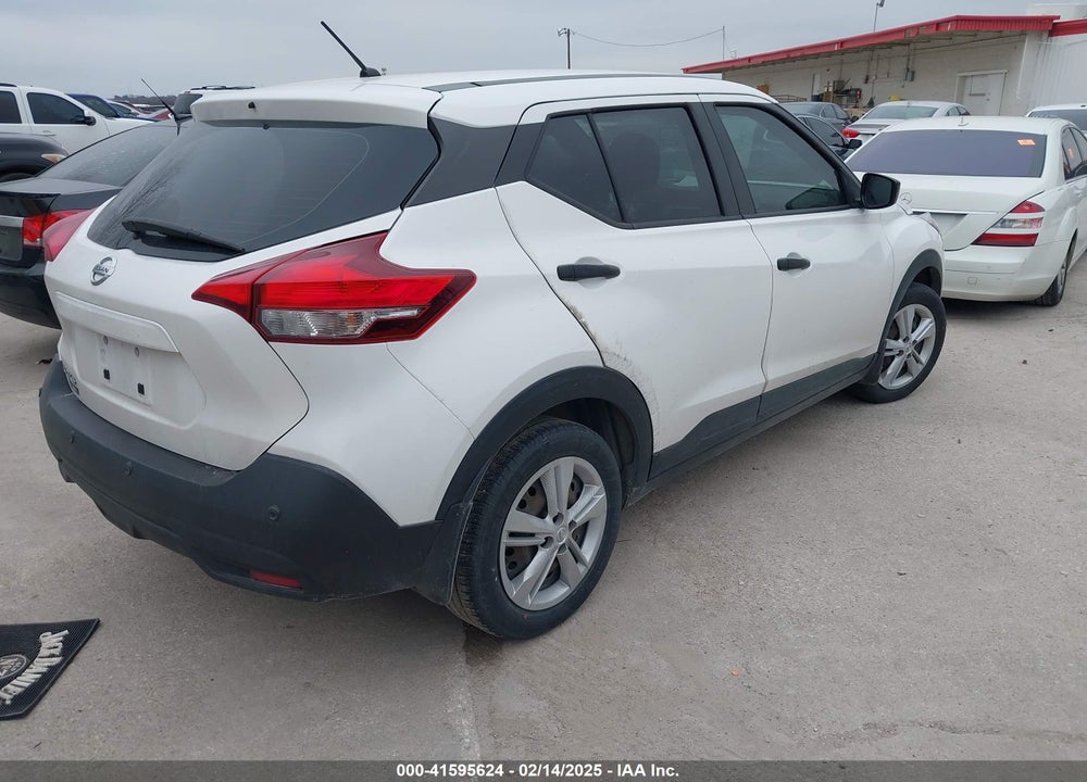 2020 NISSAN KICKS S XTRONIC CVT VIN: 3N1CP5BV4LL570284