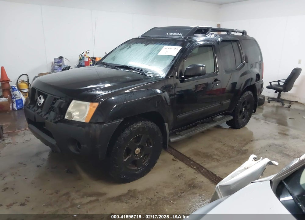 2005 NISSAN XTERRA S VIN: 5N1AN08W85C624998