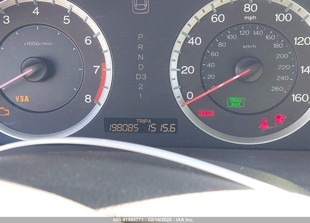 2008 HONDA ACCORD 2.4 LX VIN: 1HGCP26308A123276