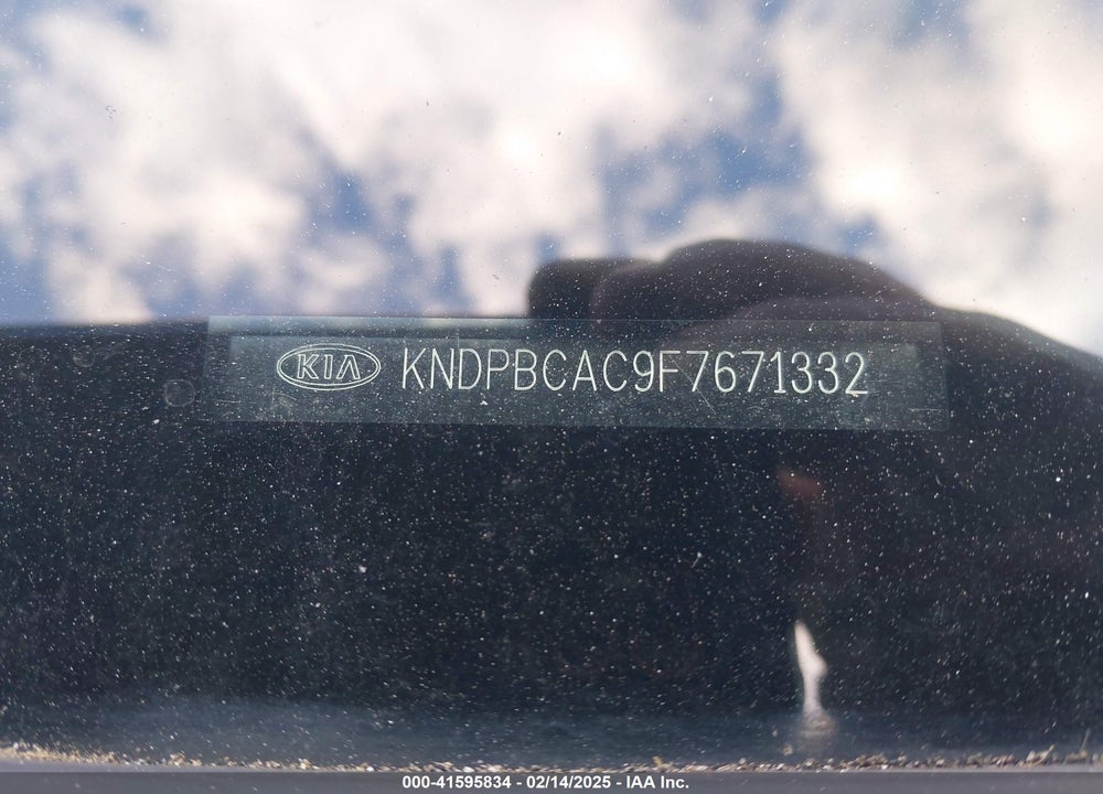 2015 KIA SPORTAGE LX VIN: KNDPBCAC9F7671332