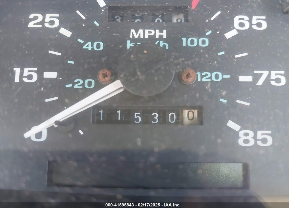 1993 FORD RANGER VIN: 1FTCR10A3PUB81065