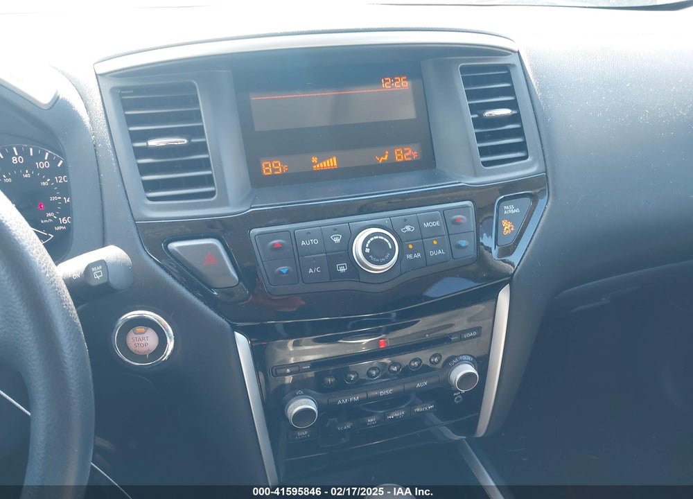 2013 NISSAN PATHFINDER S VIN: 5N1AR2MN7DC683679