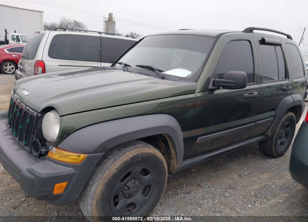 2007 JEEP LIBERTY SPORT VIN: 1J4GK48K77W502141