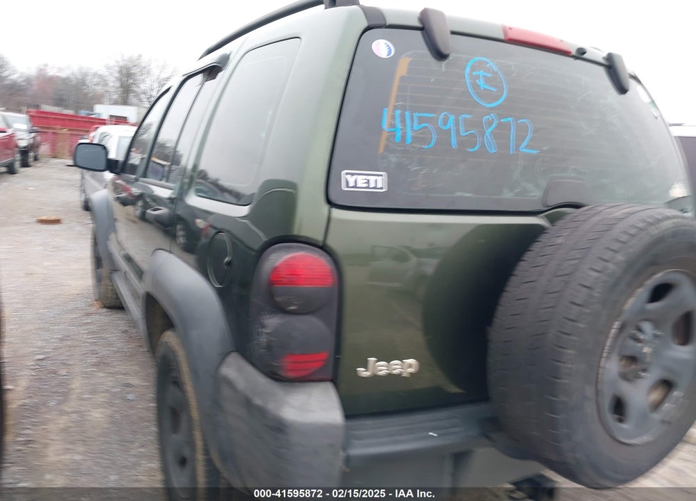 2007 JEEP LIBERTY SPORT VIN: 1J4GK48K77W502141