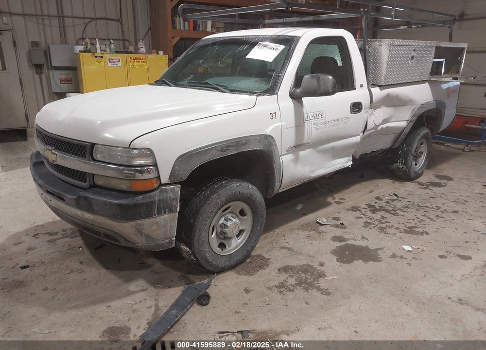 2002 CHEVROLET SILVERADO 2500HD VIN: 1GCHC24U82E178585