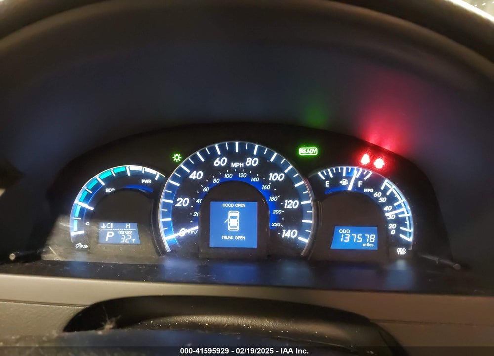 2014 TOYOTA CAMRY HYBRID VIN: 4T1BD1FK2EU101385