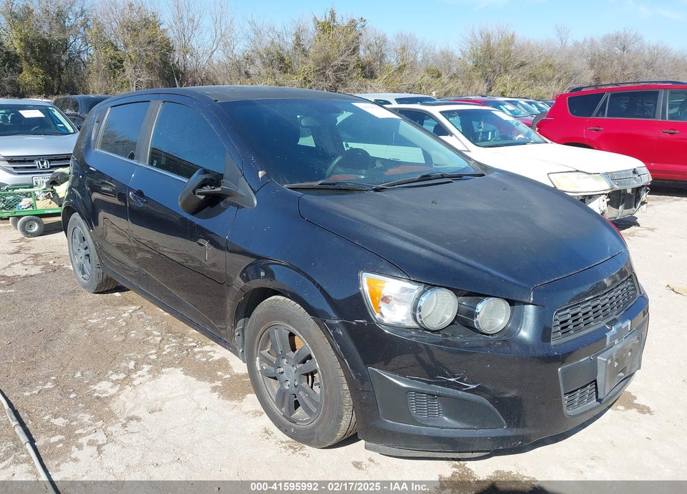 2013 CHEVROLET SONIC LT MANUAL VIN: 1G1JD6SB0D4257905