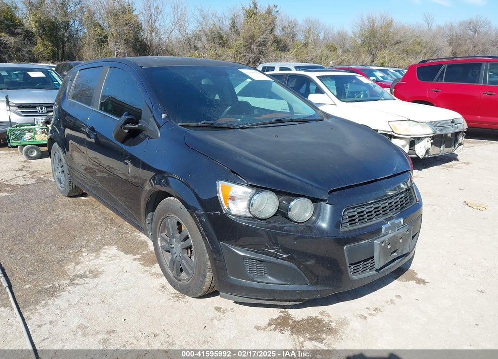 2013 CHEVROLET SONIC LT MANUAL VIN: 1G1JD6SB0D4257905