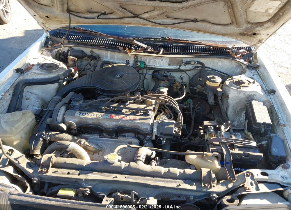 1988 TOYOTA COROLLA DLX VIN: JT2AE92WXJ3124684