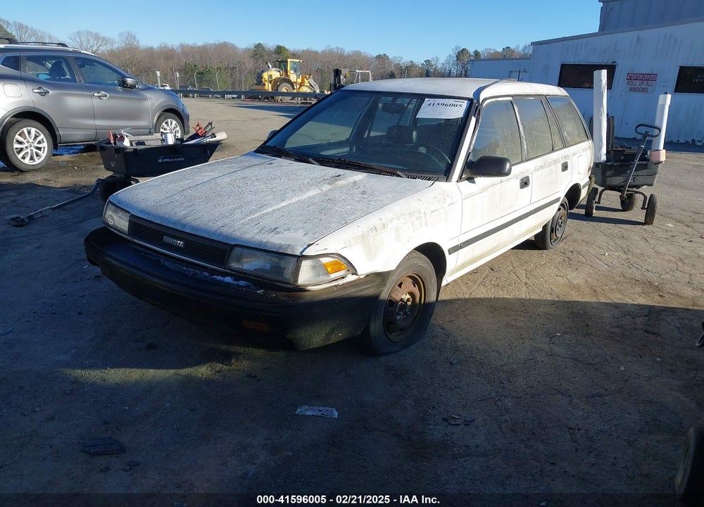 1988 TOYOTA COROLLA DLX VIN: JT2AE92WXJ3124684