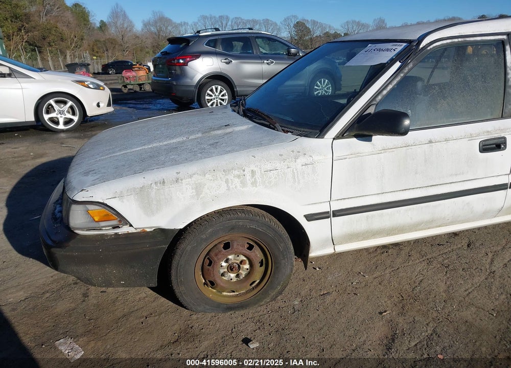 1988 TOYOTA COROLLA DLX VIN: JT2AE92WXJ3124684