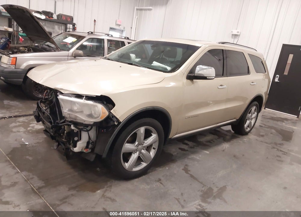 2011 DODGE DURANGO VIN: 1D4RE5GG7BC695817