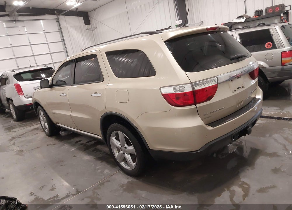 2011 DODGE DURANGO VIN: 1D4RE5GG7BC695817