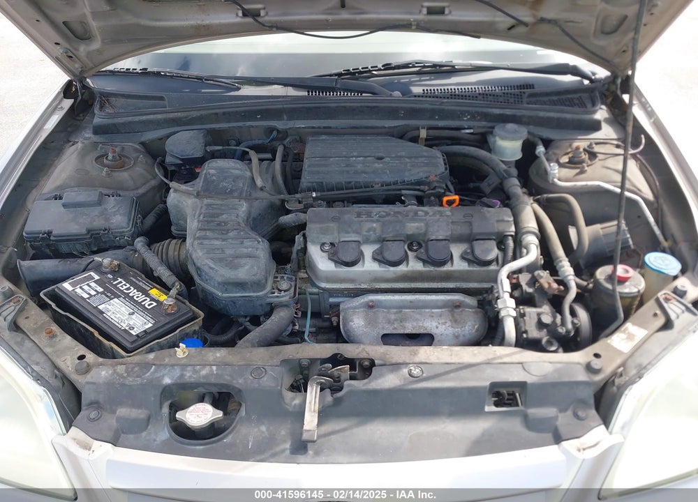 2002 HONDA CIVIC LX VIN: 2HGES16552H527184