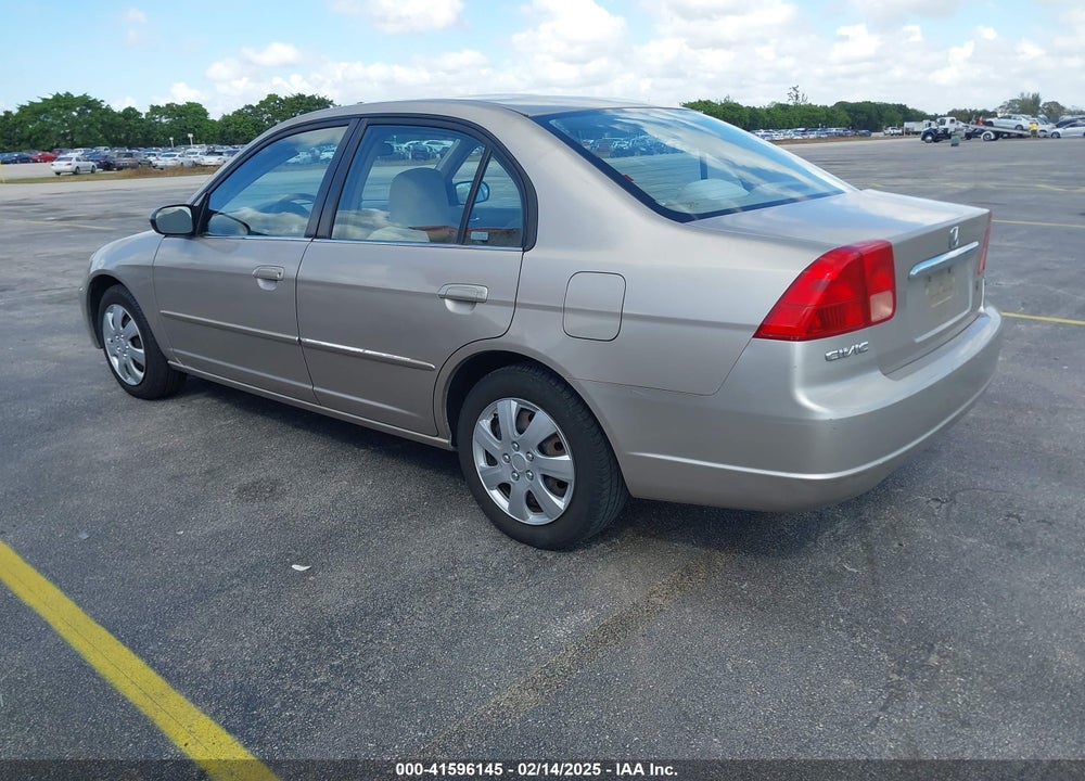 2002 HONDA CIVIC LX VIN: 2HGES16552H527184